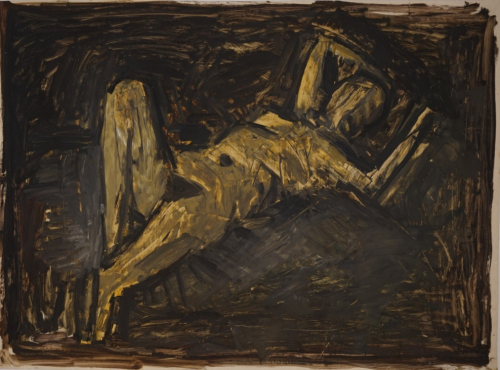 o.T. (Liegender Akt) (Böhme Lothar)