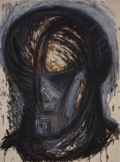 o.T. (Kopf behelmt) (Böhme Lothar)