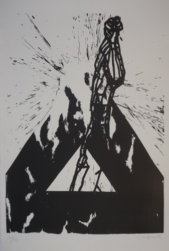 z. Ausst. im Museum der Bildenden Künste Leipzig 28.8-31.10.1982 (Morgner Michael)