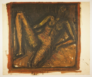 o.T. (Liegender Akt) (Böhme Lothar)