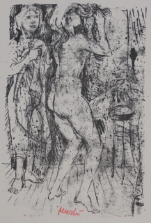 o.T.  (Zwei Akte) (Mucchi Gabriele)