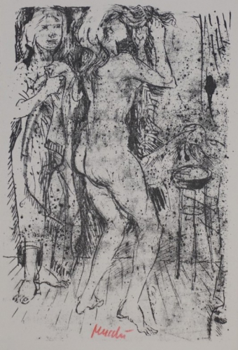 o.T.  (Zwei Akte) (Mucchi Gabriele)