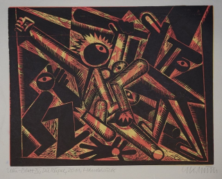 Ubu Blatt IV Der Rüpel (Müller Gerhard Kurt)