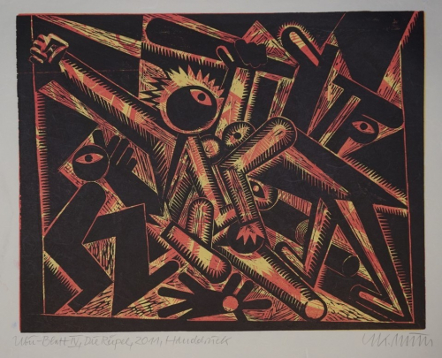 Ubu Blatt IV Der Rüpel (Müller Gerhard Kurt)