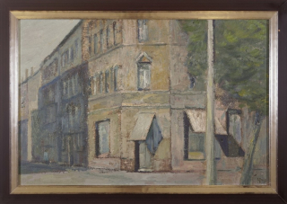 Häuserzeile in Leipzig-Stötteritz (Müller Heinz)