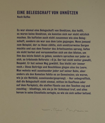 Bl.3 Eine Belegschaft von Unnützen (Braun Volker)