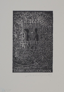Exlibres Annett Hoffmann (Münzner Rolf)