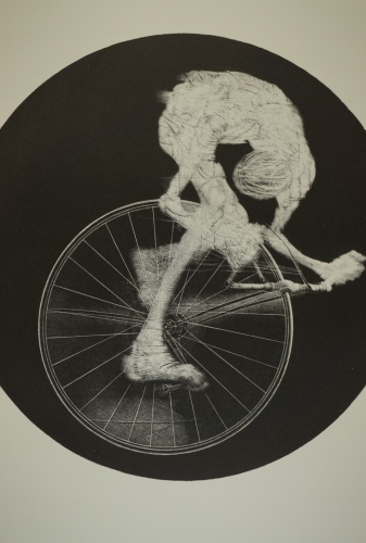 Bl.6  Der Einradfahrer (Münzner Rolf)