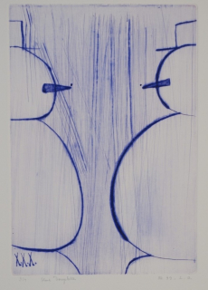 blaue Douplette (Osten Osmar)