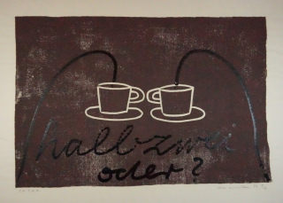 halbzwei oder? Cacao (Osten Osmar)