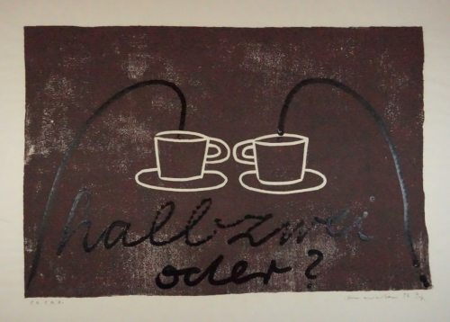 halbzwei oder? Cacao (Osten Osmar)