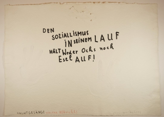 Nachtgesang Walter Ulbricht (Osten Osmar)