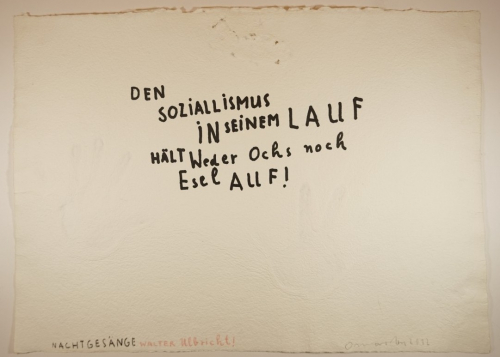 Nachtgesang Walter Ulbricht (Osten Osmar)