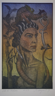 Lilith mit Tatzelwurm (Otto-Hüttengrund Siegfried)