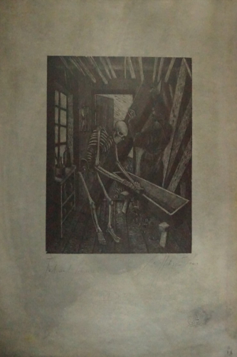 Bl.07 Tod und Schreiner (Otto-Hüttengrund Siegfried)
