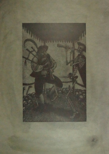 Bl.15 Tod und Musikant (Otto-Hüttengrund Siegfried)