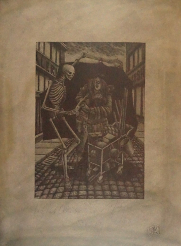 Bl.17 Tod und Obdachloser (Otto-Hüttengrund Siegfried)