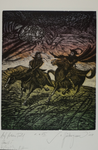 Bl.20 Nächtlicher Ritt (Otto-Hüttengrund Siegfried)