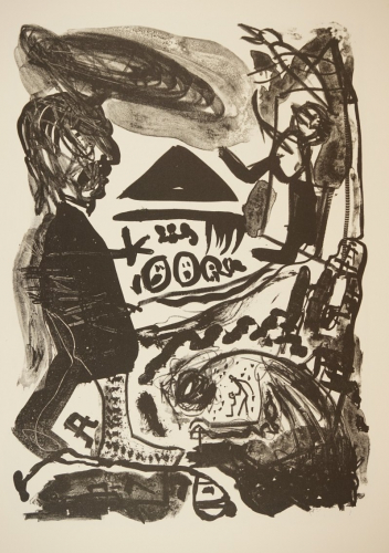 Kopf oder Kragen das ist hier die Frage (Penck A.R.)