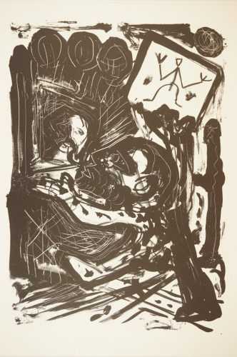 Der ökonomische Hebel Und jetzt denk (Penck A.R.)