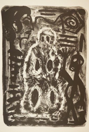 Begraben immer wieder von der Scheiße (Penck A.R.)