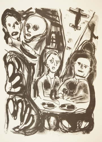 War ein Fanal Ich beiß in meinen Schreibtisch (Penck A.R.)