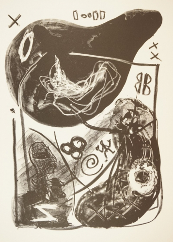 In Dresden auf der Brücke dein Geschmier (Penck A.R.)