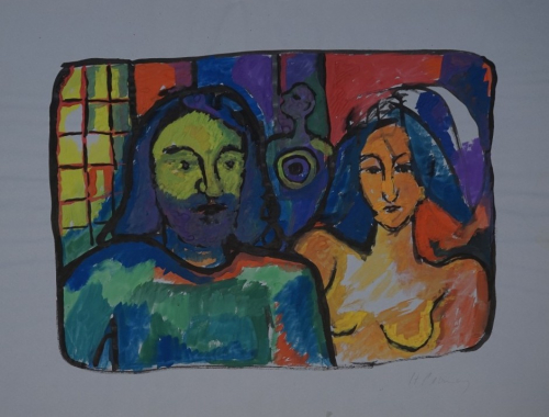 Selbst mit Modell (Penndorf Hellmar)