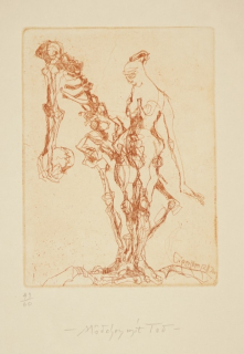 Mädchen mit Tod (Perthen Christine)