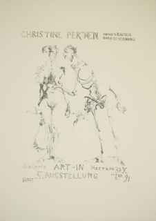 Christine Perthen Druckgrafik, Handzeichnungen (Perthen Christine)