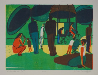 Situation im Park (Petersdorff Gudrun)