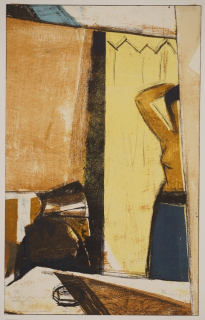 Interieur mit Halbakt (Plenkers Stefan)