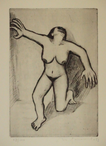 Bl.8 weiblicher Akt (Quevedo Nuria)