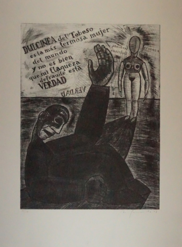 Bl. 7 Dulcinea von Toboso ist das schönste Weib der Welt .. (Quevedo Nuria)