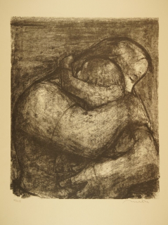 o.T. Mutter Kind umfassend (Richter Hans Theo)