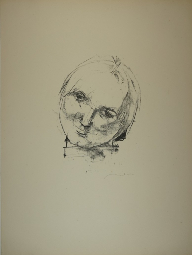 Bl.8 Mädchenkopf (Richter Hans Theo)