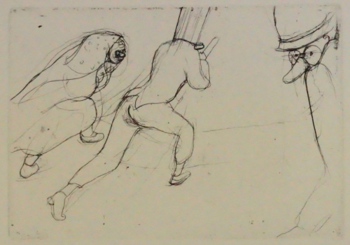 Bl.9 2 laufende Masken und eine Maske (Richter Hans Theo)