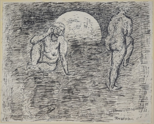 Zwei weibliche Akte vor Sonne (Rudolph Wilhelm)