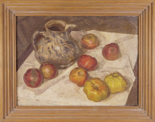 Stilleben mit Krug und Äpfeln (Rudolph Wilhelm)