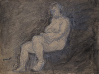 sitzender Akt (Rudolph Wilhelm)