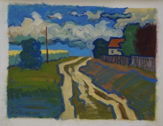 Feldweg im Sommer (Schettler Peter)
