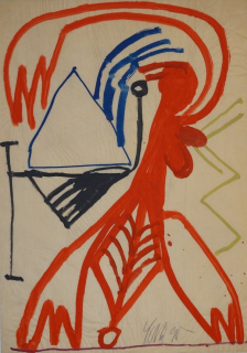 o.T. (Fahnenträger) (Scheuerecker Hans)