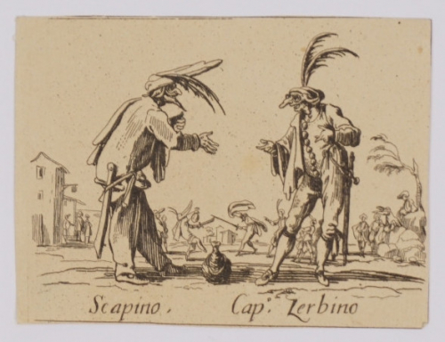 2.Serie Nr.   Scapino Cap Zerbino (Callot Jacques)