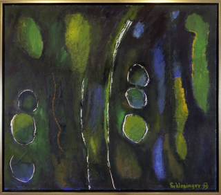 o.T. (Abstrakte Komposition)  (Schlesinger Gil)