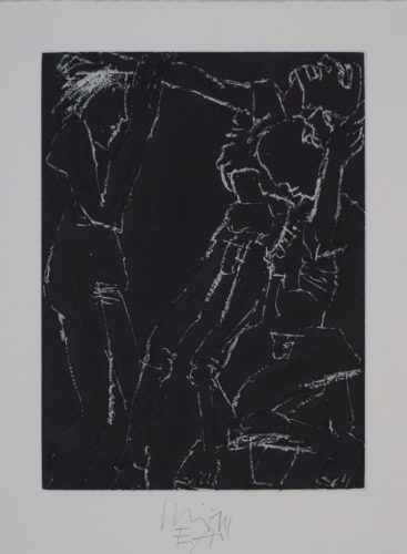 o.T. Bl.5 Figuren  (Schnürpel Peter)