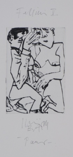 Fellini V - Paar (Schnürpel Peter)