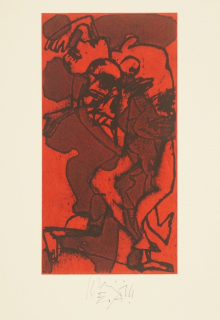 Bl. 1. o.T. (Black Dances) (Schnürpel Peter)