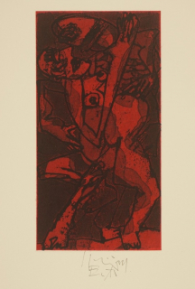 Bl. 3. o.T. (Black Dances)  (Schnürpel Peter)