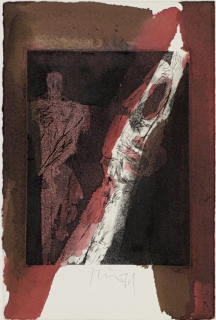 o.T. (Figur mit Stürzendem) (Schnürpel Peter)