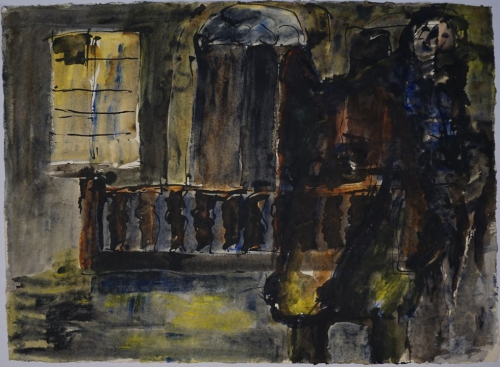 Orpheus auf der Terrasse (Schönhoff Peter)